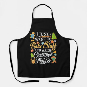 Ich Wollte nur, um zu backen und Weihnachten zu se Schürze