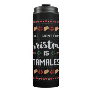 Ich Wollte nur, um zu backen und Weihnachten zu se Thermosbecher