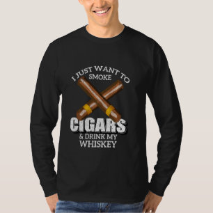 Ich Wollte nur, Zigarren zu rauchen und meinen Whi T-Shirt