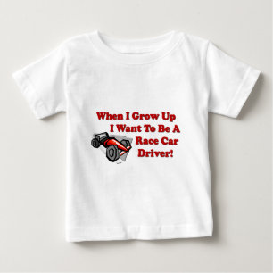 Ich Wollte, Rennfahrer zu werden Baby T-shirt