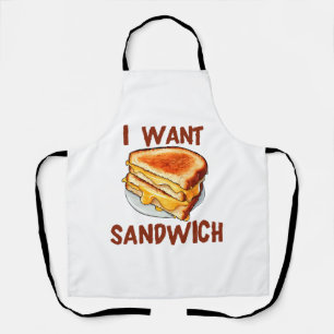Ich Wollte Sandwich Schürze