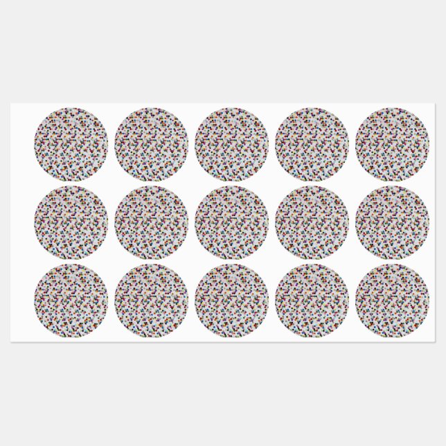 Ich Wollte Süßwasserschutzetiketten Etiketten (Blatt)