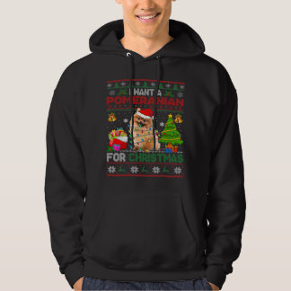 Ich wollte Weihnachten Weihnachten Weihnachten Wei Hoodie