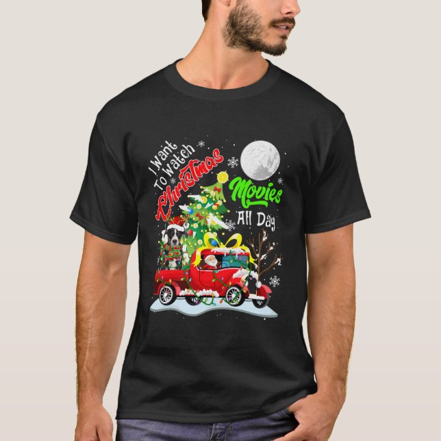 Ich Wollte Weihnachtsfilme zu sehen Santa Appenzel T-Shirt (Vorderseite)