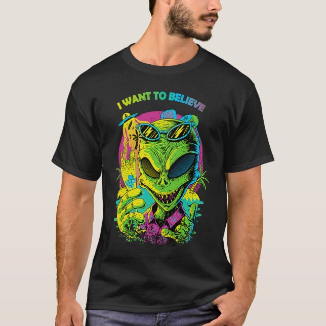 Ich wollte zu glauben T-Shirt (Vorderseite)