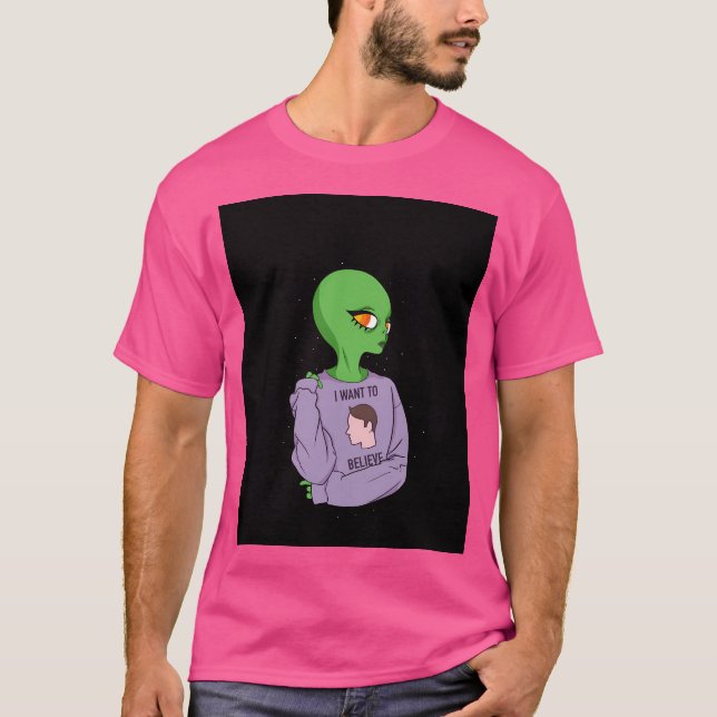 Ich Wollte zu glauben T-Shirt (Vorderseite)