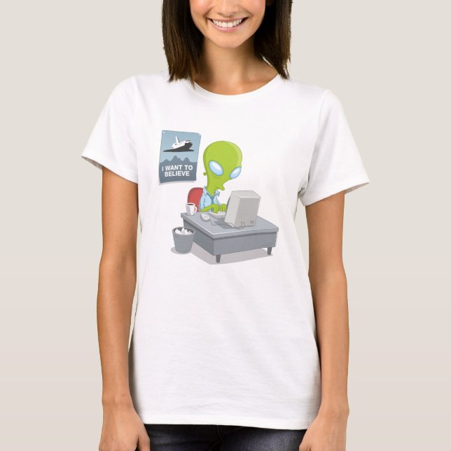 Ich Wollte zu glauben T-Shirt (Vorderseite)
