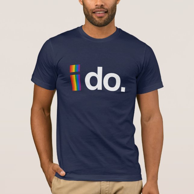 ICH WOLLTE ZU HEIRATEN T-Shirt (Vorderseite)