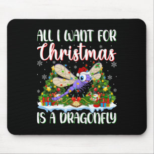 Ich Wollte zu Weihnachten ist ein Drachenfliege We Mousepad