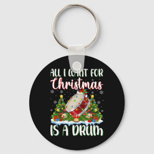 Ich Wollte zu Weihnachten ist ein trockenes Weihna Schlüsselanhänger