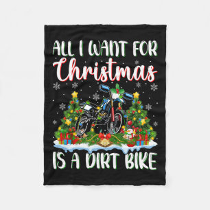 Ich Wollte zu Weihnachten ist ein trostloses Bike Fleecedecke