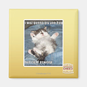 Ich wuchs gunna giv yoo hug magnet