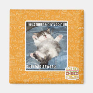 Ich wuchs gunna giv yoo hug magnet