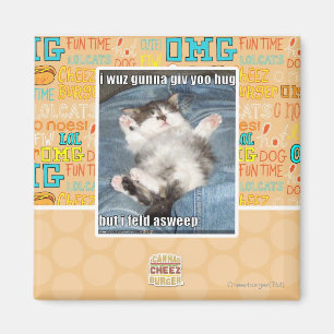 Ich wuchs gunna giv yoo hug magnet