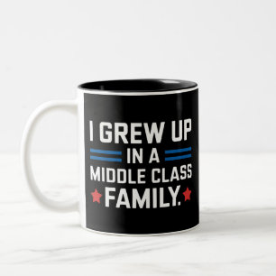Ich Wuchs In Einer Mittelschichtsfamilie Auf Kamal Zweifarbige Tasse