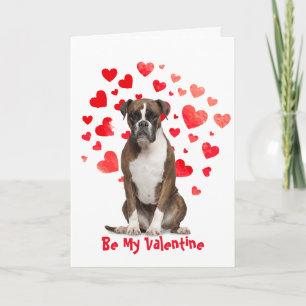 Ich Wuffe Liebe Dich Boxer Hund Valentinstag Feiertagskarte