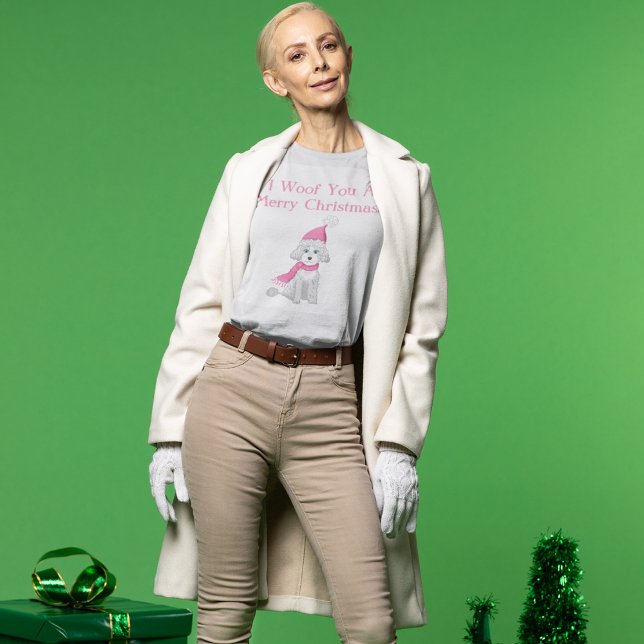 Ich wünsche dir ein frohes Weihnachten niedliches  T-Shirt (Von Creator hochgeladen)