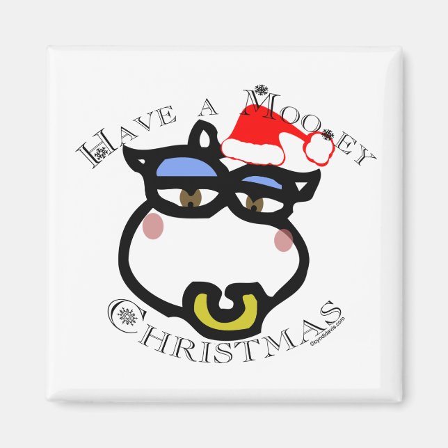 Ich wünsche dir ein frohes Weihnachtsfest! Magnet (Vorne)