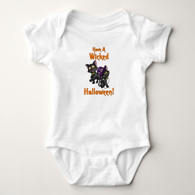 Ich wünsche dir ein geiles Halloween! Baby Strampler (Vorderseite)