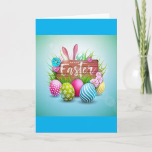 ICH WÜNSCHE DIR EIN GLÜCKLICHES OSTERN KARTE