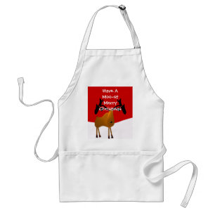 Ich wünsche dir ein MOO-ST Frohe Weihnachten! Schürze