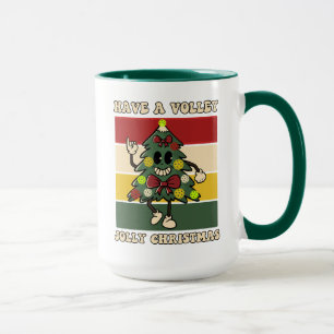Ich wünsche dir ein Volley Jolly Weihnachten. Funn Tasse