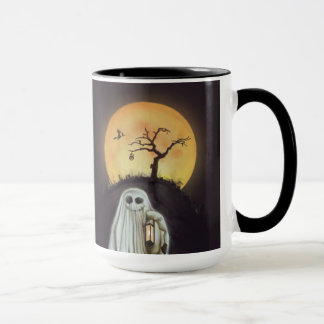 Ich wünsche dir einen Bootiful Day! Black Handle T Tasse