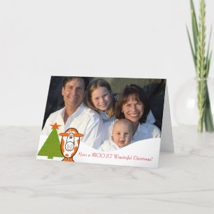 Ich wünsche Euch ein schönes Weihnachtsfest! -Nied Feiertagskarte