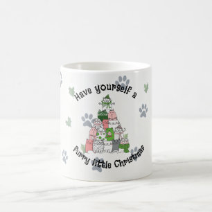 Ich wünsche Ihnen ein bisschen frohe Weihnachten Kaffeetasse