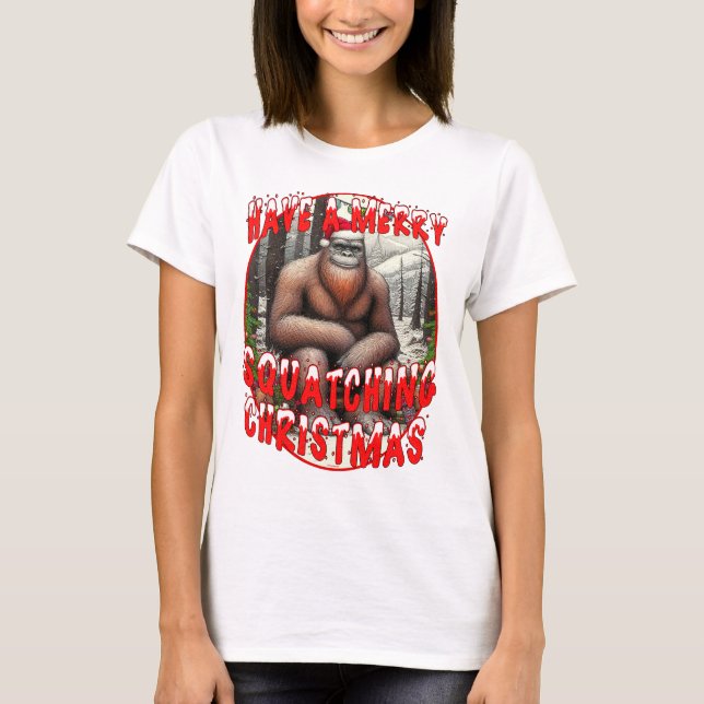 Ich wünsche Ihnen ein frohes Weihnachtsfest T-Shirt (Vorderseite)
