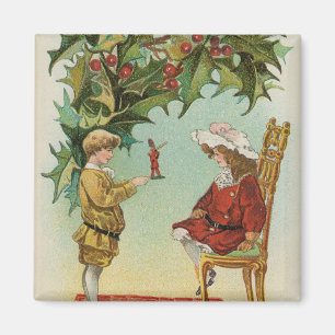 Ich wünsche Ihnen ein frohes Weihnachtsfest - Vint Magnet