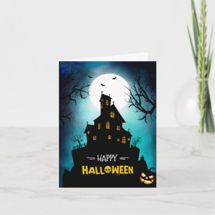 Ich wünsche Ihnen ein sehr glückliches Halloween Karte