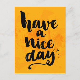 Ich wünsche Ihnen einen schönen Tag Postkarte