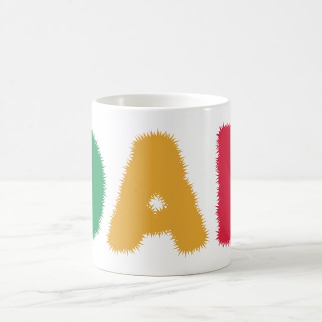 Ich wünsche Ihnen einen schönen Vater! Kaffeetasse (Mittel)