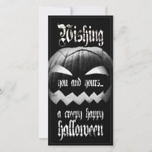 Ich wünsche Ihnen und Ihrem ein gruseliges glückli