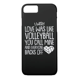 Ich wünsche Liebe wie Volleyball-Anruf-Bergwerk Case-Mate iPhone Hülle