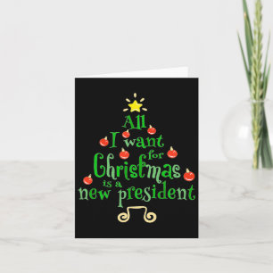 Ich wünsche mir zu Weihnachten einen neuen Präside Karte
