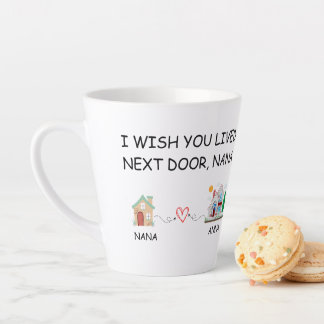Ich wünschte, du lebtest an der nächsten Tasse