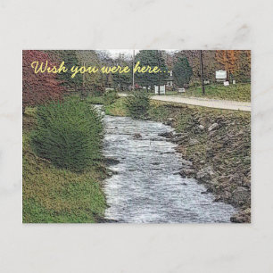 Ich wünschte, du wärest hier.. postkarte