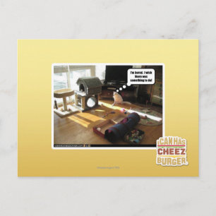 Ich wünschte, es gäbe etwas zu tun postkarte