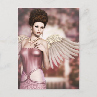 Ich wünschte, ich hätte einen Engel... Postkarte