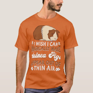 Ich wünschte, ich könnte magisch Guinea Schweine e T-Shirt