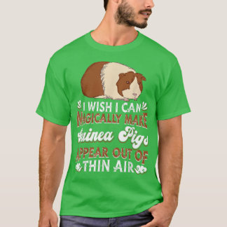 Ich wünschte, ich könnte magisch Guinea Schweine e T-Shirt