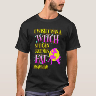 Ich wünschte, ich wäre ein Hexenkürbis, Kürbiskürb T-Shirt