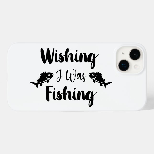 Ich wünschte, ich wäre ein lustiges Zitat Case-Mate iPhone Hülle (Rückseite (Horizontal))