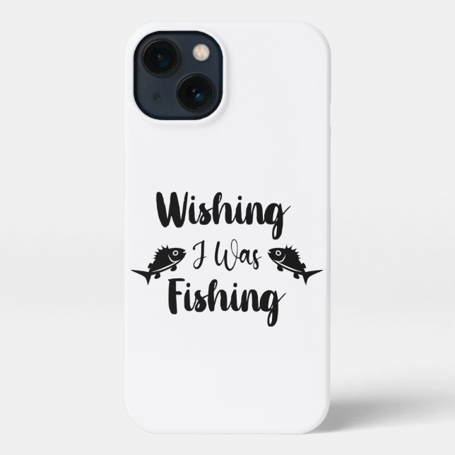 Ich wünschte, ich wäre ein lustiges Zitat iPhone Hülle (Rückseite)