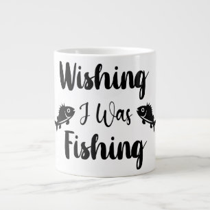 Ich wünschte, ich wäre ein lustiges Zitat Jumbo-Tasse