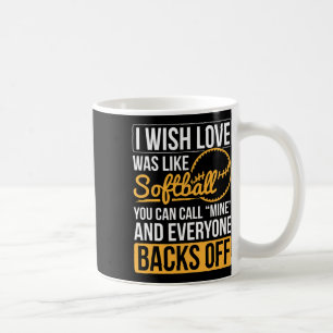 Ich wünschte, Liebe wäre wie Softll Softll Player Kaffeetasse