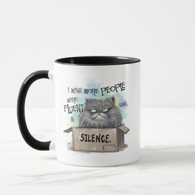 Ich wünschte, mehr Menschen wären fließend Tasse (Links)