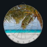 Ich wünschte, Sie wären hier! Dartscheibe<br><div class="desc">Entfliehen Sie der Ablenkung und dem Ärger Ihres Alltags und kommen Sie mit uns in das perfekte Strandparadies.</div>